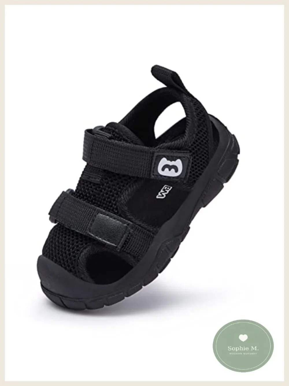 Baby First Walking Sandals Non-Slip Closed Toe Toddler Boys Girls Summer
